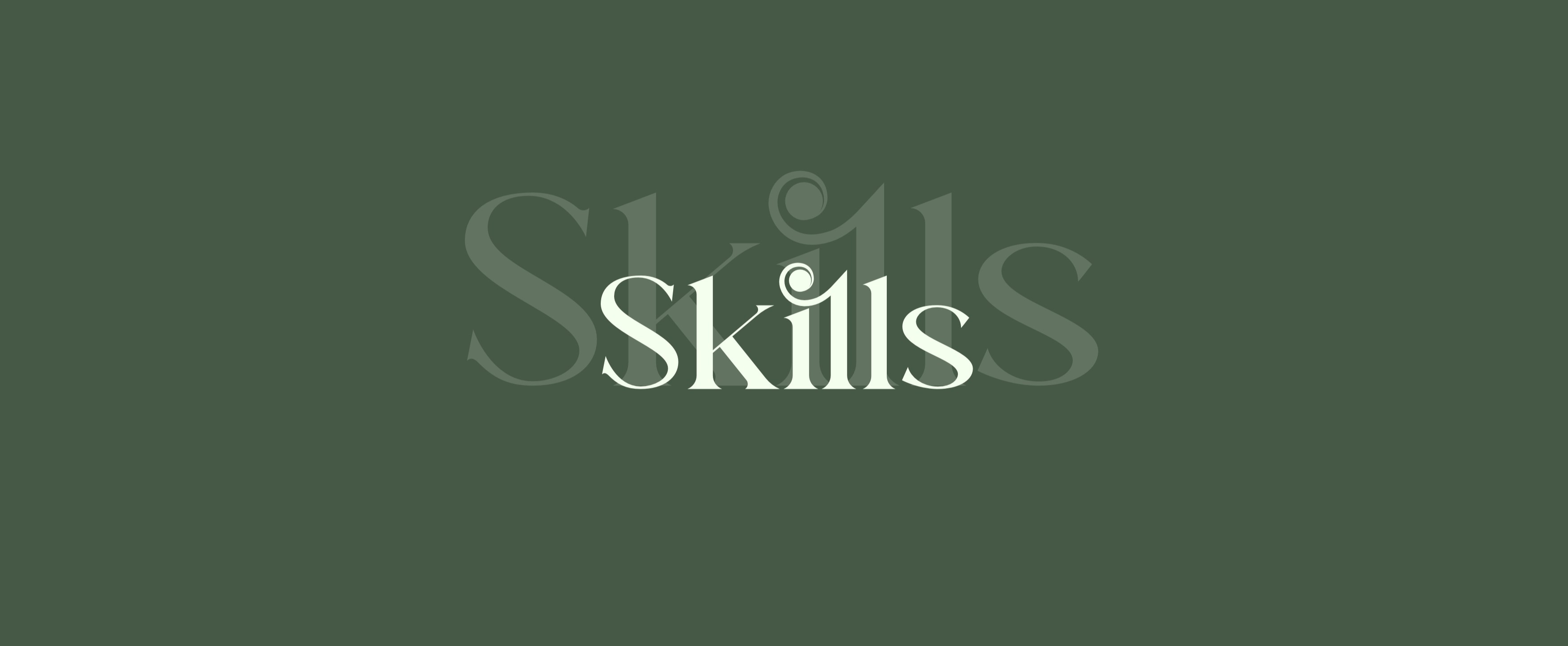 Skills banner